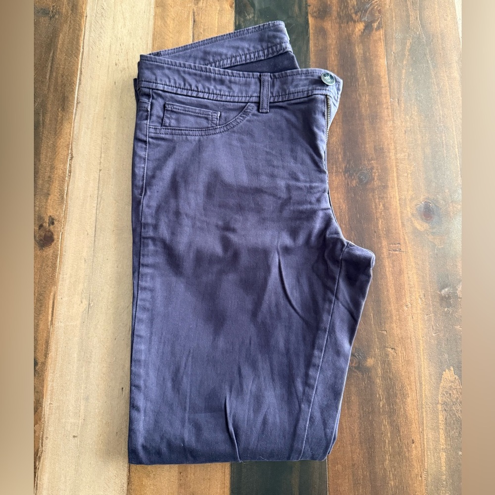 Calvin Klein purple skinny pants